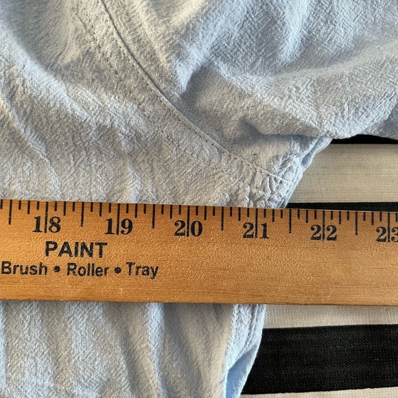 Cotton blue shirt M - Picture 7 of 8